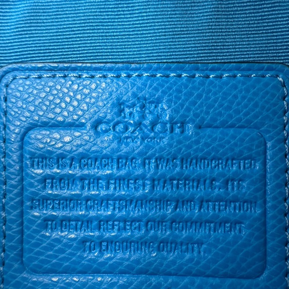 NWOT Coach Crossgrain Mini Ruby Crossbody style 36404 - Picture 10 of 11